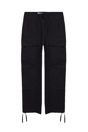 Black cotton cargo pants OAMC PEACEMAKER | PCM3OP12ACO015099BLACK